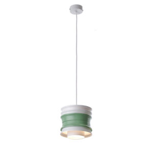 Závěsné svítidlo na lanku  12803 "UNIQ", 1x60W, E27, bílá, olivová