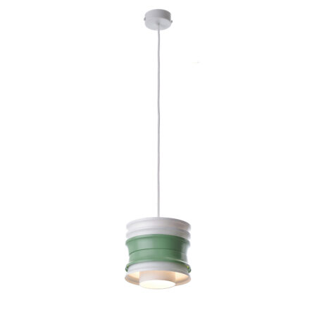 Závěsné svítidlo na lanku  12803 "UNIQ", 1x60W, E27, bílá, olivová