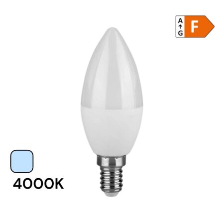 LED žárovka 6,5W, E14, 4000K denní bílá, 600lm