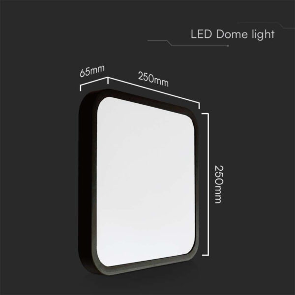 Stropní LED svítidlo, 18W denní bílá 4000K, 29 cm, IP44 - Image 2