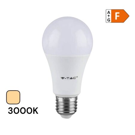 LED žárovka 8,5W, E27, 3000K teplá bílá, 806lm