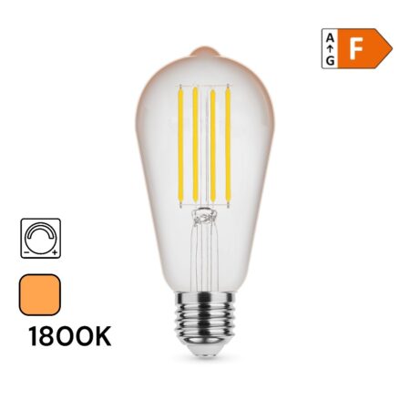 Žárovka Modee, ST64, E27, 4W, 1800K, 300lm