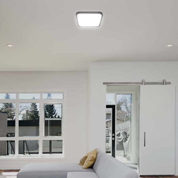 Stropní LED svítidlo, 18W denní bílá 4000K, 29 cm, IP44 - Image 4