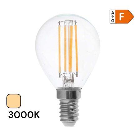 LED žárovka 6,5W, E14, 3000K teplá bílá, 600lm