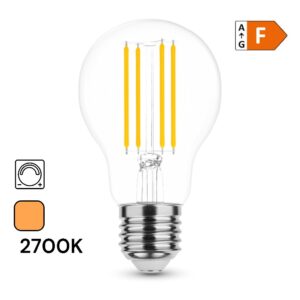 LED žárovka A60, 4,2W, E27, 2700K teplá bílá, 470lm